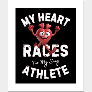 My Heart Races - Athlete Posters and Art